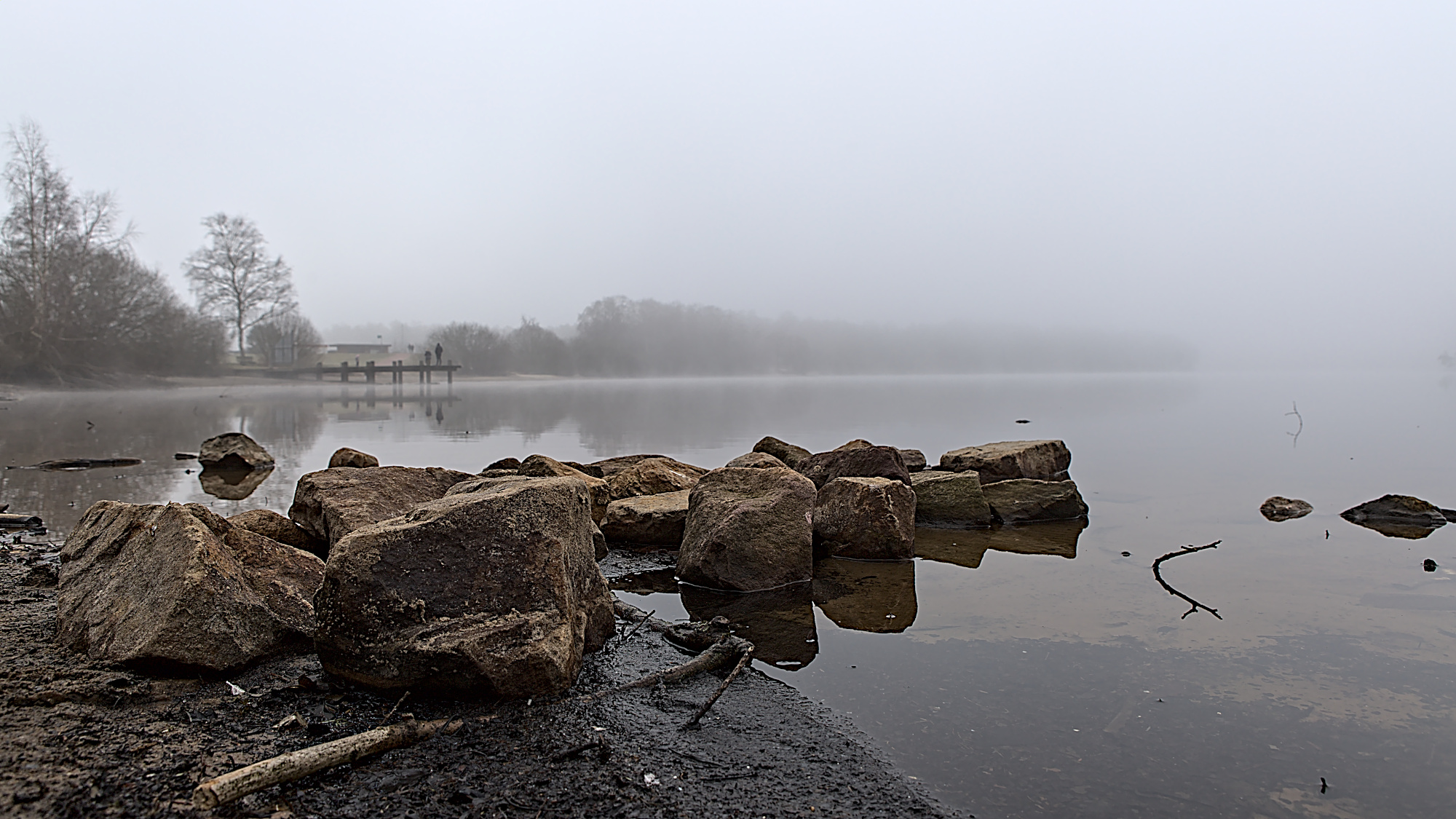 Thülsfelder Talsperre bei Nebel